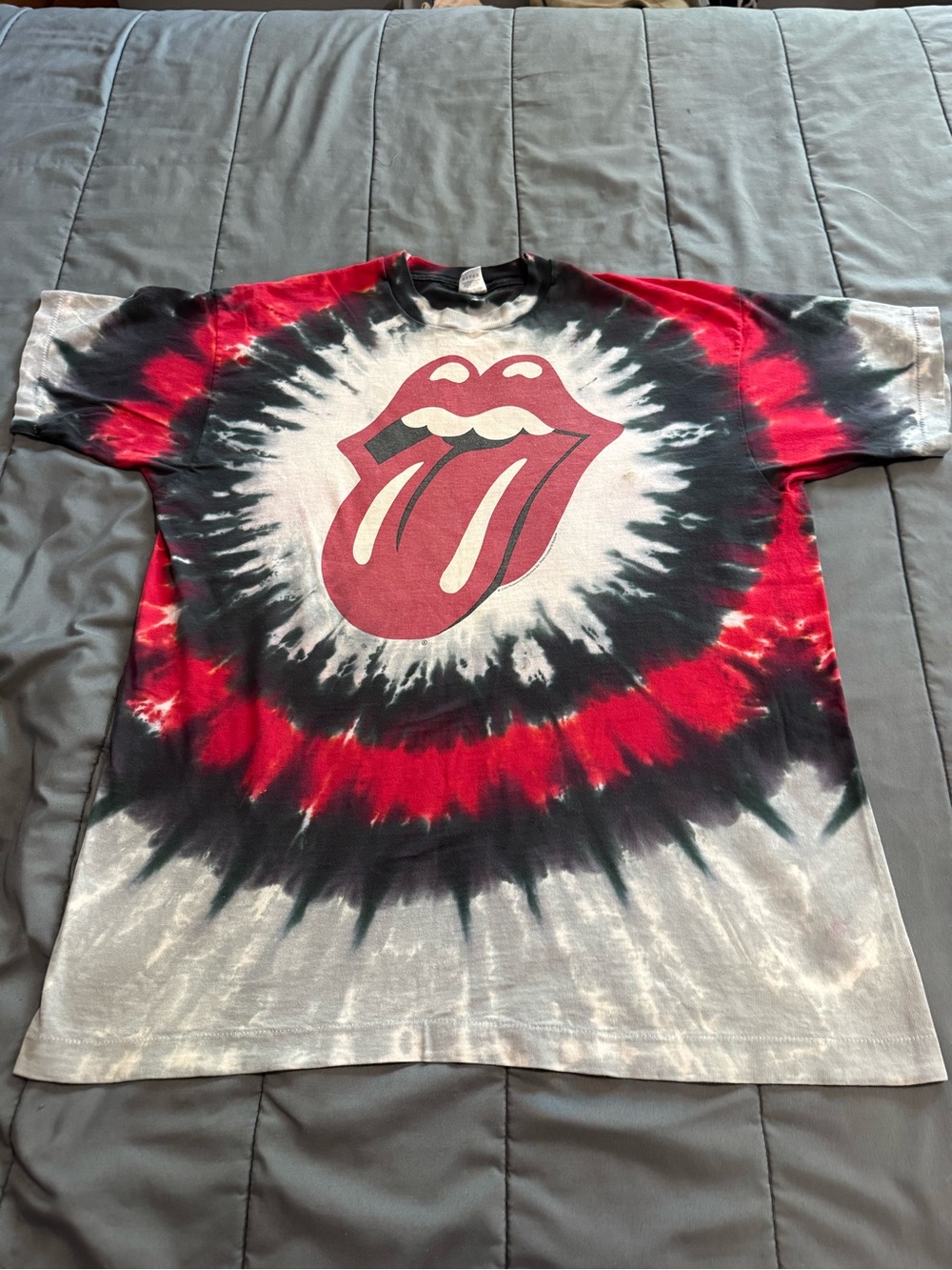 Vintage 1994 The Rolling Stones Voodoo Lounge Tour Tie Dye Shirt XL